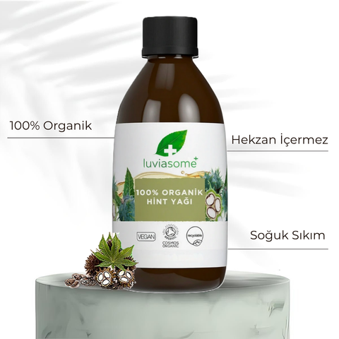 Luviasome Hint Yağı - Castor Yağı