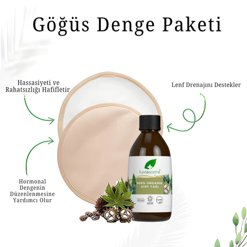 Göğüs Denge Hint Yağı Paketi